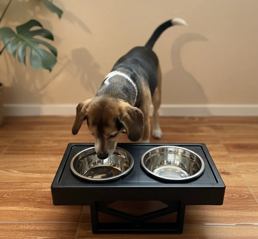 Comedero elevado para mascotas